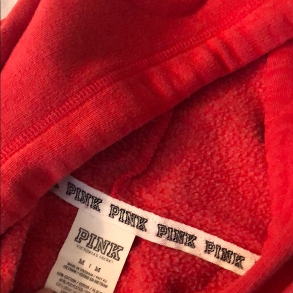 ❌SOLD❌ Coral-colored PINK hoodie - Picture 3 of 4